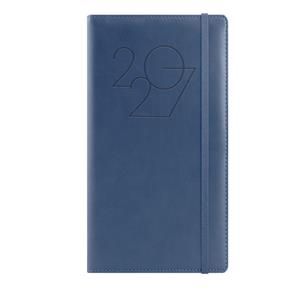 Diár POLY týždenný vreckový 2027 slovenský - tmavo modrá