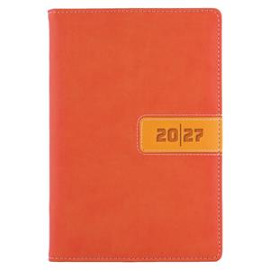 Diár RIGA denný A5 2027 slovenský - oranžová