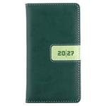 Diár RIGA týždenný vreckový 2027 slovenský - zelená