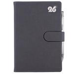 Diár SPLIT CRYSTAL týždenný A5 2026  - sivá