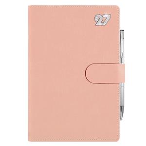 Diár SPLIT CRYSTAL týždenný A5 2027 slovenský - svetlo ružová