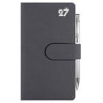 Diár SPLIT CRYSTAL týždenný vreckový 2027 slovenský - sivá