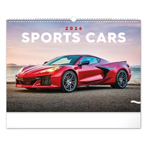 Nástenný kalendár 2026 Autá