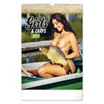 Nástenný kalendár 2025 Girls and Carps 