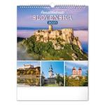 Nástenný kalendár 2025 Pamätihodnosti Slovenska 