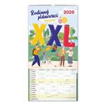 Nástenný kalendár 2025 Rodinný plánovací XXL 