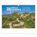 Nástenný kalendár 2025 - World Wonders 