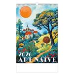 Nástenný kalendár 2026 - Art Naive