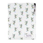 Notes DESIGN A4 linajkový - Kolibrík