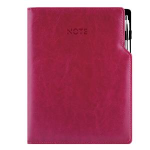 Notes GEP A4 štvorčekový - nachová