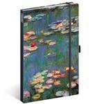 Notes linajkový A5 - Claude Monet 