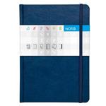 Notes Saturn štvorčekový A5 - modrá 