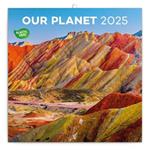 Poznámkový kalendár 2025 Naša planéta 