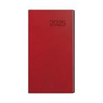 Týždenný diár 2025 Jakub Vivella vreckový - bordó