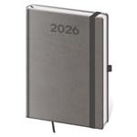 Týždenný diár A5 2026 Print Pop - šedá