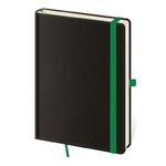Zápisník A5 bodkovaný - Black Green 